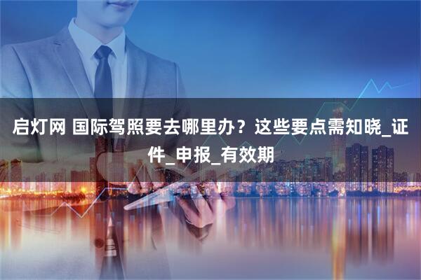 启灯网 国际驾照要去哪里办？这些要点需知晓_证件_申报_有效期